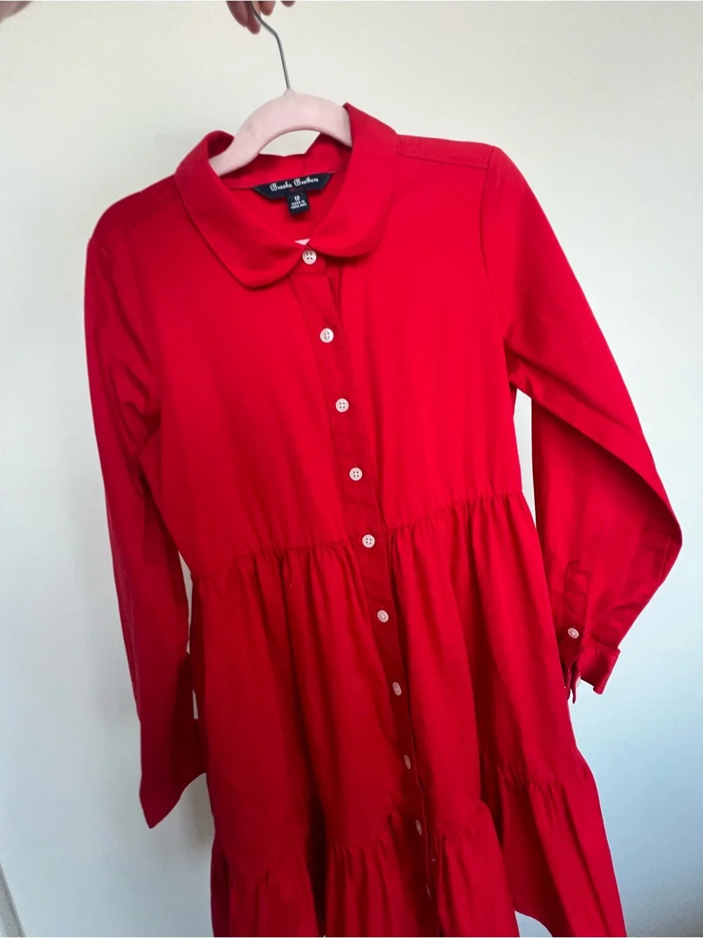 Brooks Brothers vibrant red